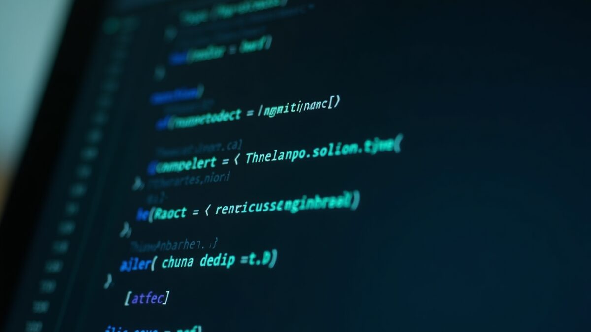타입 툴팁이 떠 있는 React 컴포넌트 코드 일러스트 — TypeScript 통합 컨셉